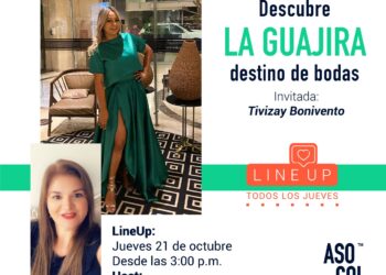 Line up Asocolwep- Descubre la Guajira destino de bodas